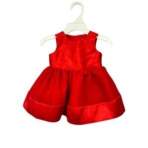 Carter's Just one you red special occasion dress tulle girls baby size 3m month